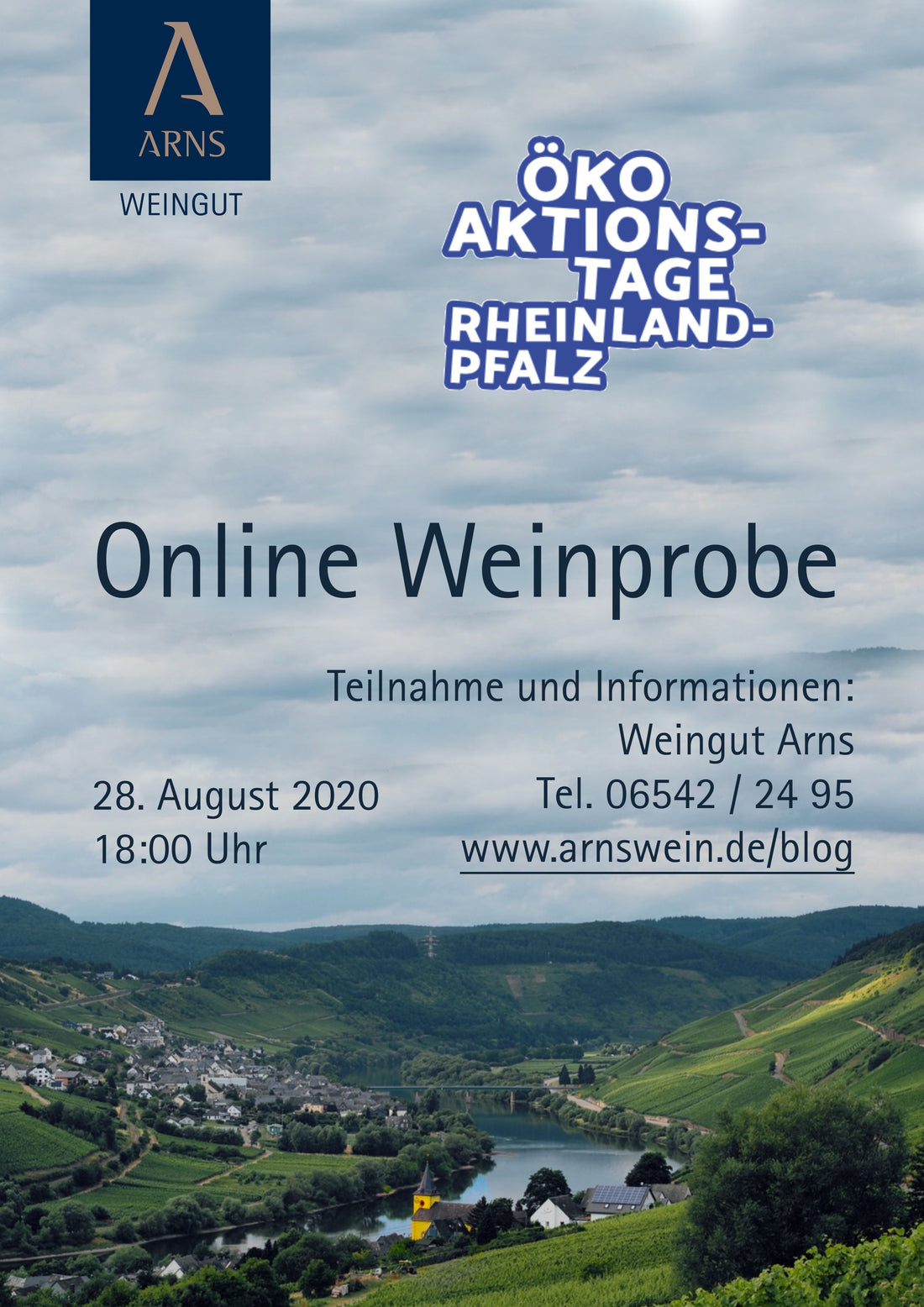 Online Weinprobe Öko-Aktionstage