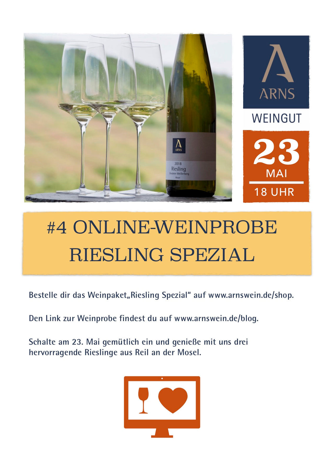 Online Weinprobe Riesling Spezial