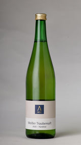 Flasche 2025 Traubensaft weiß, alkoholfreier Bio-Traubensaft vom Weingut Arns, Mosel