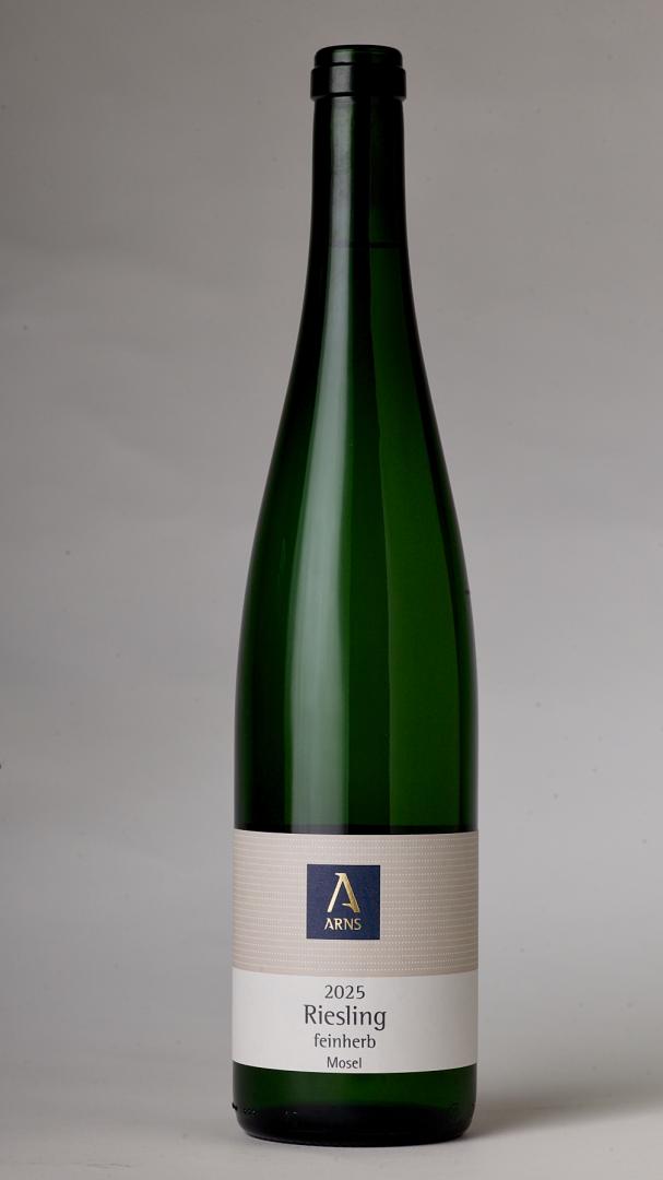 Flasche 2025 Riesling feinherb, Bio-Moselriesling vom Weingut Arns