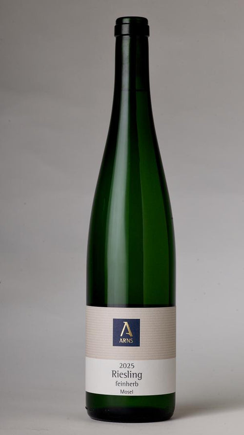 Flasche 2025 Riesling feinherb, Bio-Moselriesling vom Weingut Arns