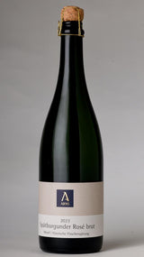 Flasche 2023 Spätburgunder Winzersekt Rosé brut, Bio-Sekt vom Weingut Arns, Mosel