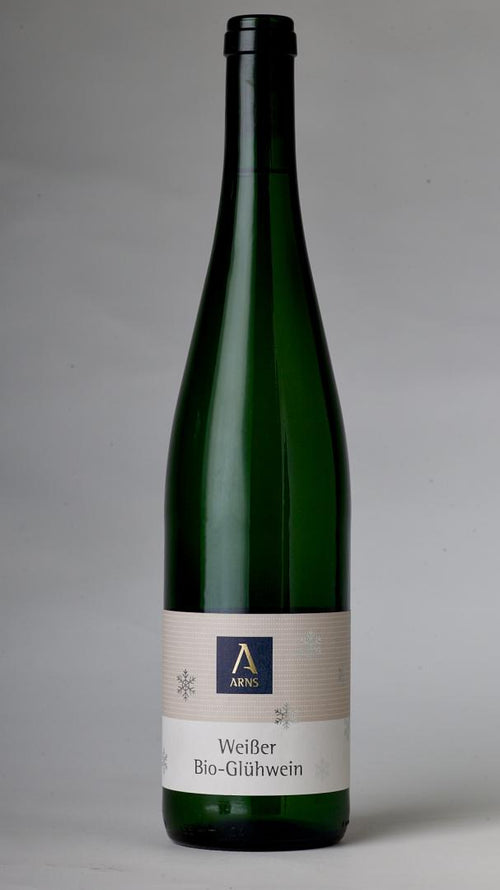 Flasche Weißer Bio-Glühwein vom Weingut Arns, Mosel