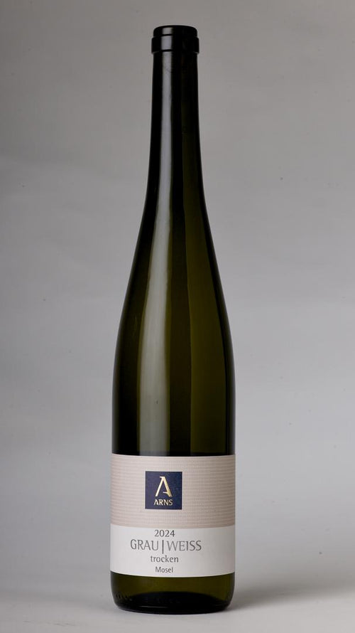 Flasche 2024 Grau/Weiss trocken, Burgunder-Cuvée bio vom Weingut Arns, Mosel