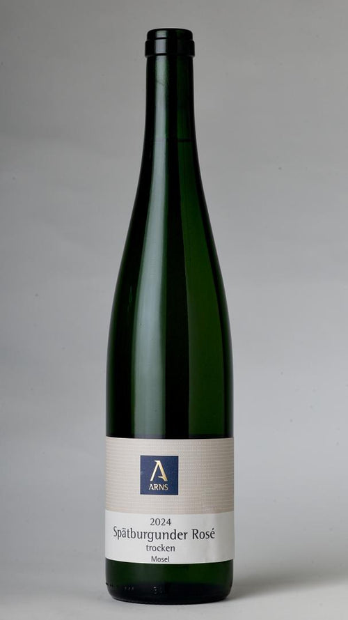 Flasche 2024 Spätburgunder Rosé trocken, Bio-Roséwein vom Weingut Arns, Mosel
