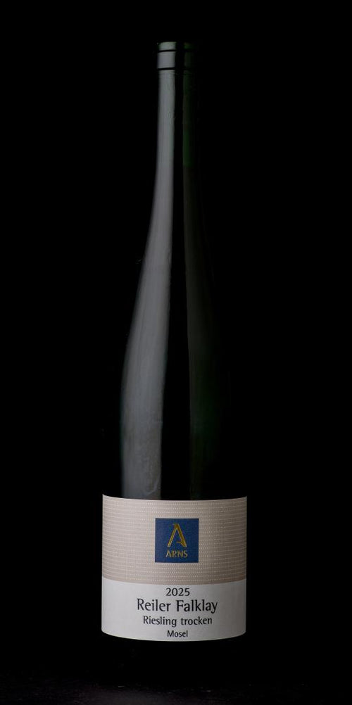 Flasche 2025 Reiler Falklay Riesling trocken, Bio-Lagenwein vom Weingut Arns, Mosel