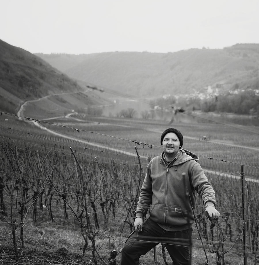 Alexander Arns im Weinberg in Reil